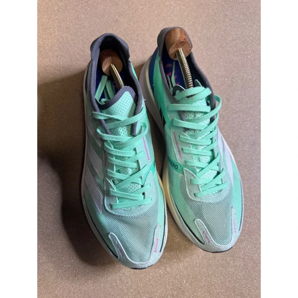 Adidas Adizero Boston‎ 11 Mens Pulse Mint Running Shoes GV9064 Sneaker